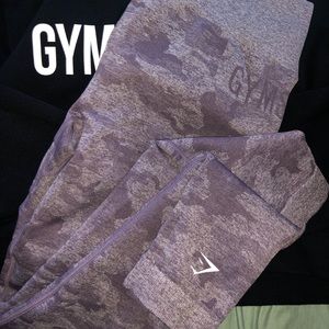 Gymshark Camo Seamless Leggings